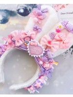 Furry Rabbit Ear Cute Lolita KC Furry Rabbit Ear Cute Lolita KC