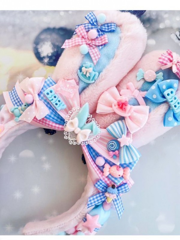 Furry Rabbit Ear Cute Lolita KC Furry Rabbit Ear Cute Lolita KC