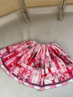 Gift Box printed sweet half skirt