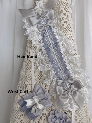 Glistening Froth Elegant Bride Hair Band