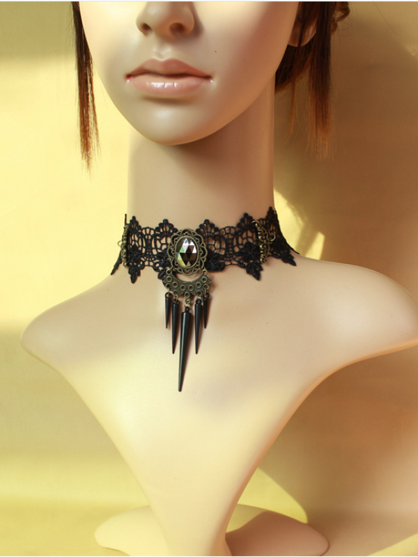 Gothic Black Lace Vintage Choker Gothic Black Lace Vintage Choker