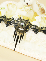 Gothic Black Lace Vintage Choker Gothic Black Lace Vintage Choker