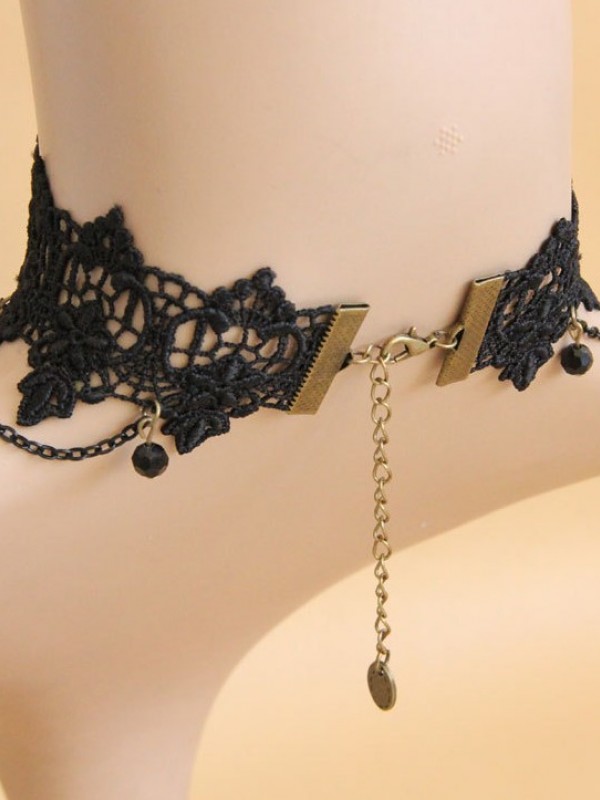 Gothic Punk Dark Cross Choker