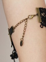 Gothic Race Red Rose Armband Gothic Race Red Rose Armband