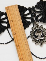 Gothic Rose Pendant Choker Gothic Rose Pendant Choker