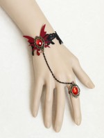 Gothic Vampire Butterfly Wrist Band Gothic Vampire Butterfly Wrist Band