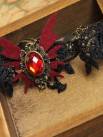 Gothic Vampire Butterfly Wrist Band Gothic Vampire Butterfly Wrist Band