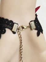 Gothic Vampire Butterfly Wrist Band Gothic Vampire Butterfly Wrist Band