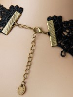 Gothic Vintage Black Lace Choker Gothic Vintage Black Lace Choker