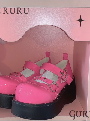 Gururu - Bat Singer Gothic Lolita Shoes