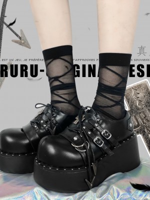 Gururu - Nurse of Hell Lolita Shoes