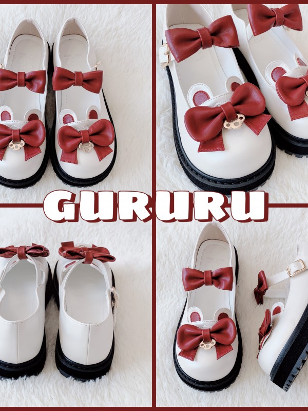 Gururu - Honey Bear Lolita Shoes Gururu - Honey Bear Lolita Shoes