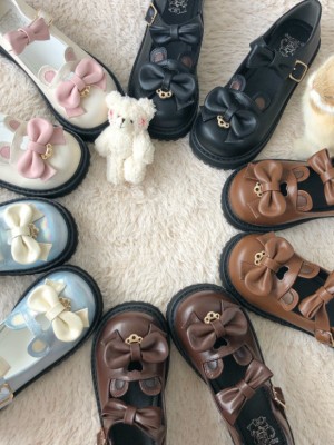 Gururu - Honey Bear Lolita Shoes