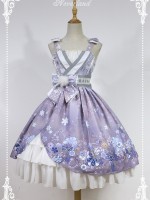Haunted Night Snow Woman Classic Lolita Jumperskirt