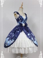 Haunted Night Snow Woman Classic Lolita Jumperskirt