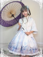 Haunted Night Snow Woman Classic Lolita Jumperskirt