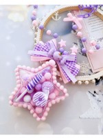 Heart Star Sweet Lolita Necklace Heart Star Sweet Lolita Necklace