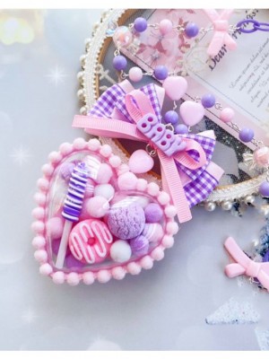 Heart Star Sweet Lolita Necklace