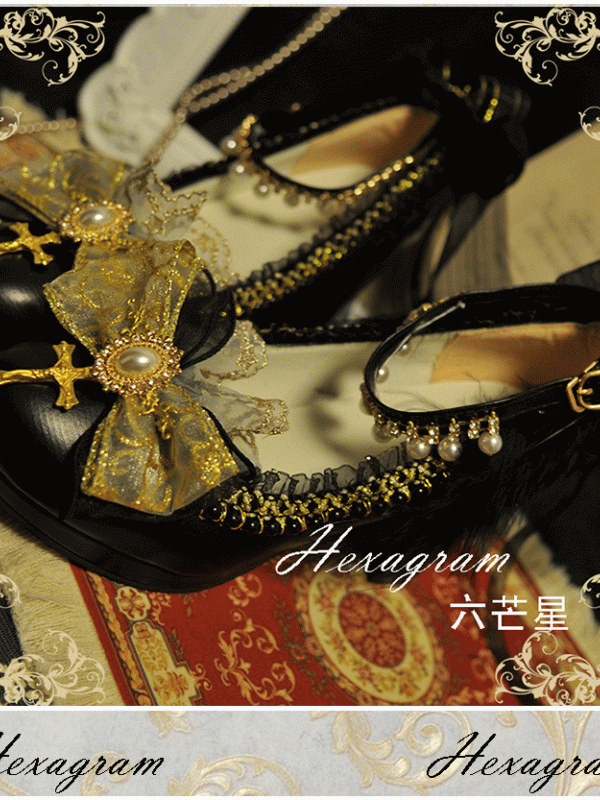 Hexagram - Classic Dolls Lolita Shoes Hexagram - Classic Dolls Lolita Shoes