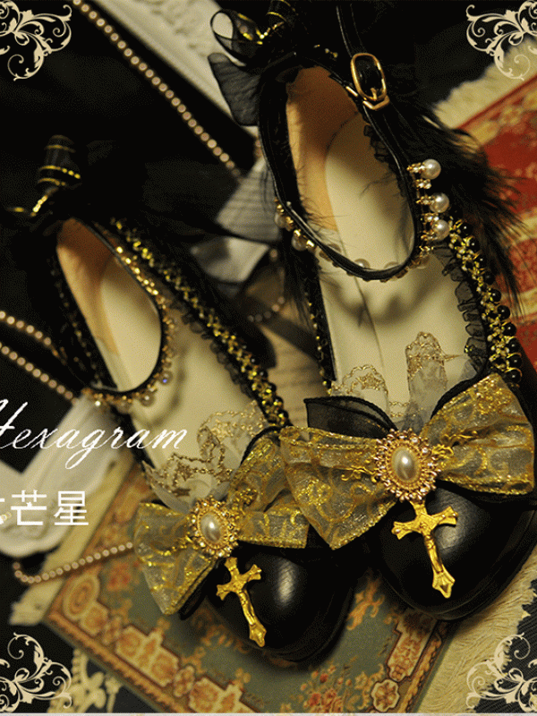 Hexagram - Classic Dolls Lolita Shoes