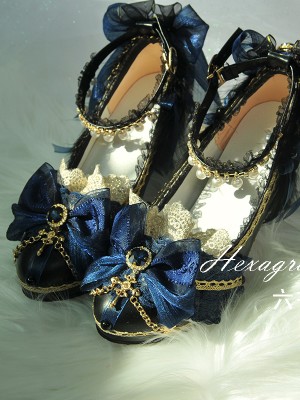 Hexagram - Dream Back to Versailles Lolita Shoes