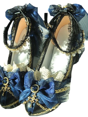 Hexagram - Dream Back to Versailles Lolita Shoes