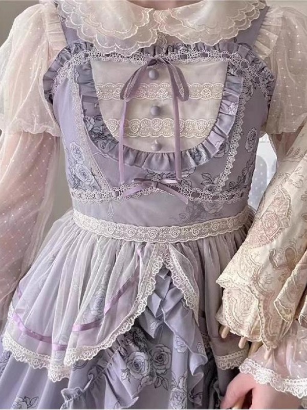 【Holy Song Rose】~Lolita Jumperskirt~Elegant dress 【Holy Song Rose】~Lolita Jumperskirt~Elegant dress