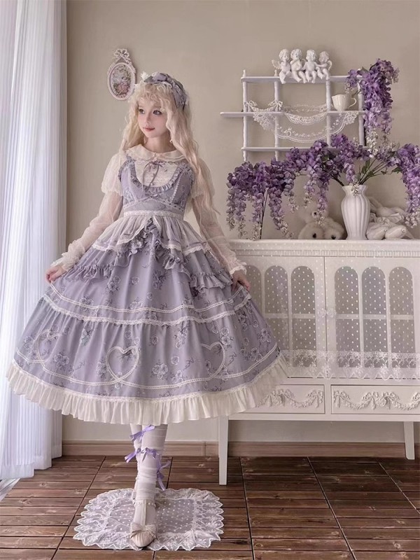 【Holy Song Rose】~Lolita Jumperskirt~Elegant dress