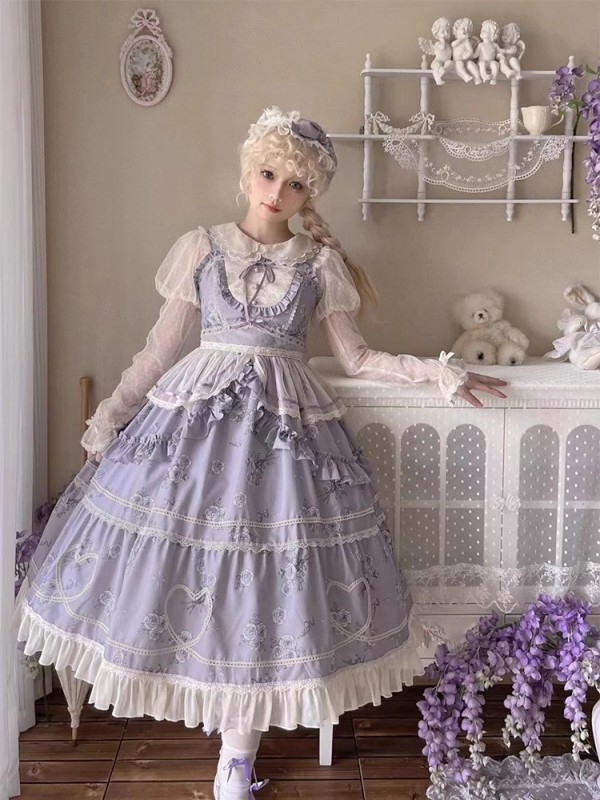 【Holy Song Rose】~Lolita Jumperskirt~Elegant dress