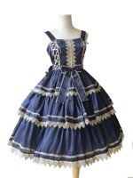 INFANTA Three Section Cake Tree JSK Autumn Dress