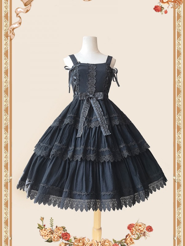 INFANTA Three Section Cake Tree JSK Autumn Dress