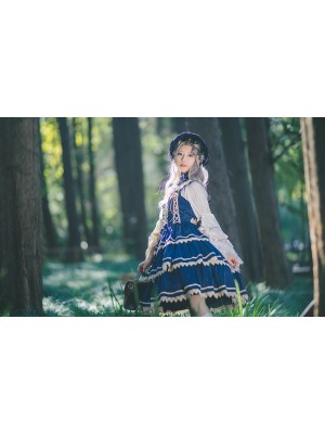 INFANTA Three Section Cake Tree JSK Autumn Dress