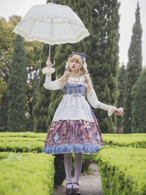 Infanta - Alice in the Dark Forest Apron