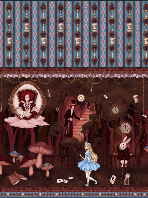 Infanta - Alice in the Dark Forest Jumperskirt Infanta - Alice in the Dark Forest Jumperskirt