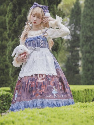 Infanta - Alice in the Dark Forest Apron