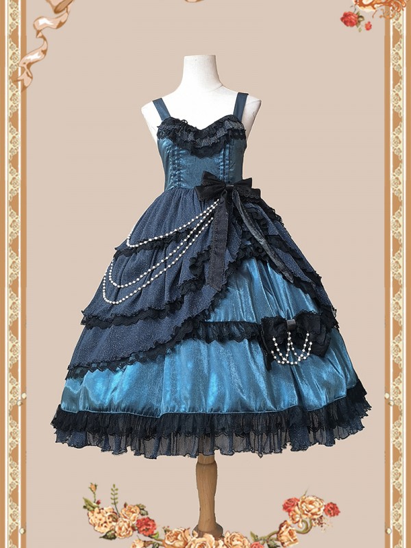 Infanta - Deep Sea Mermaid Elegant Jumperskirt Infanta - Deep Sea Mermaid Elegant Jumperskirt