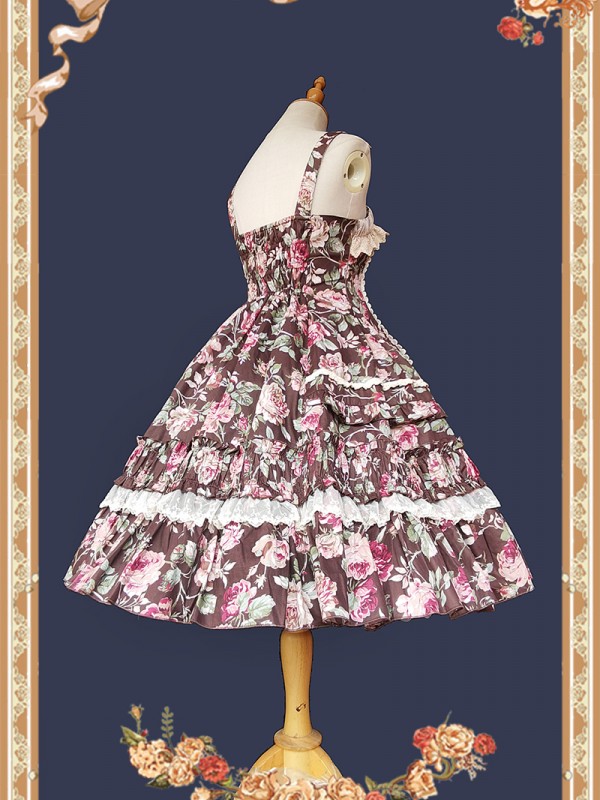 Infanta - Rose Wall Elegant Jumperskirt Infanta - Rose Wall Elegant Jumperskirt