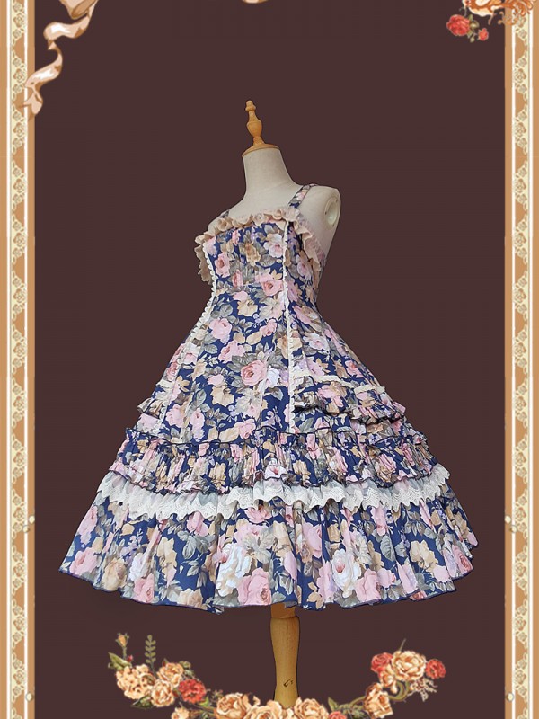 Infanta - Rose Wall Elegant Jumperskirt Infanta - Rose Wall Elegant Jumperskirt