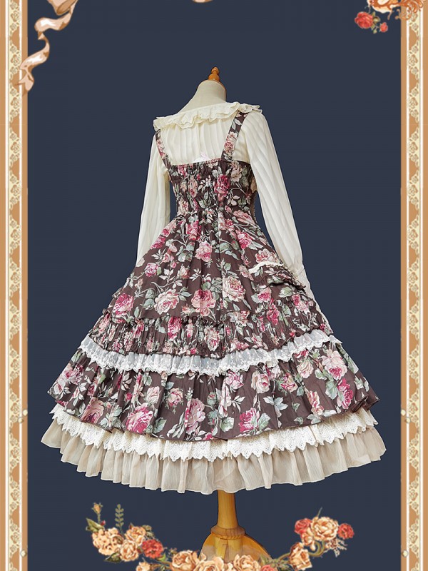 Infanta - Rose Wall Elegant Jumperskirt Infanta - Rose Wall Elegant Jumperskirt