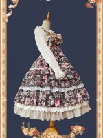 Infanta - Rose Wall Elegant Jumperskirt 