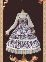 Infanta - Rose Wall Elegant Jumperskirt Infanta - Rose Wall Elegant Jumperskirt