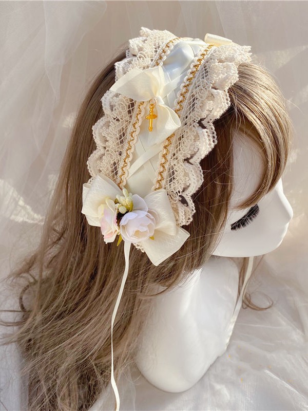 Ivory Lolita Hair Band