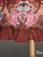 Japanese Fortune Cat Voile Jumperskirt Japanese Fortune Cat Voile Jumperskirt