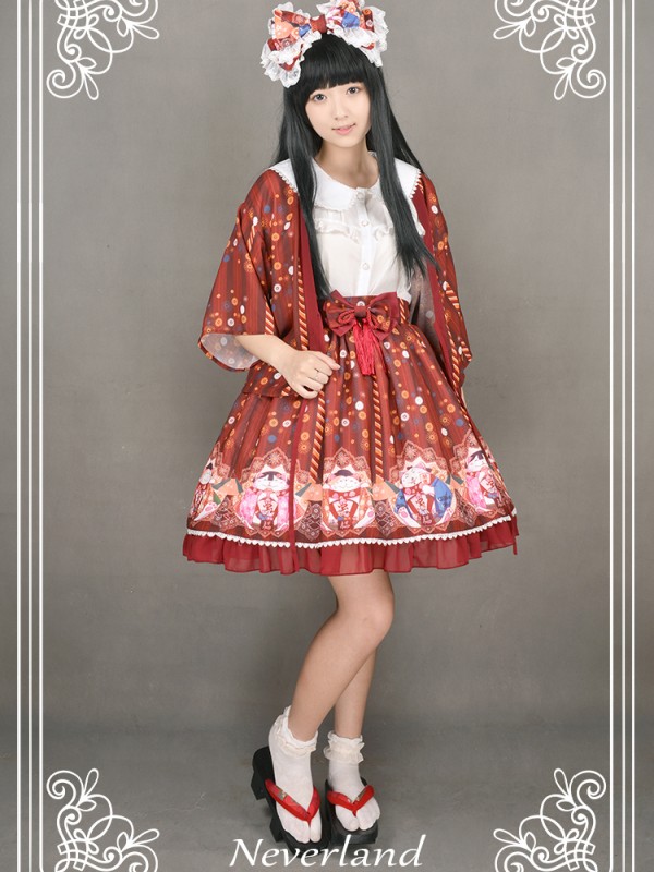 Japanese Fortune Cat Skirt
