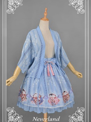 Japanese Fortune Cat Skirt