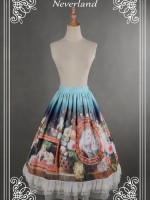 Kitty Courtyard Normal Waist Skirt