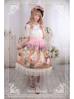 Kitty Courtyard Normal Waist Skirt