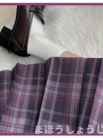 LALAJIANG JK - Magical Girl JK Uniform Plaid Skirt LALAJIANG JK - Magical Girl JK Uniform Plaid Skirt