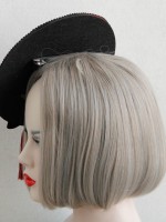 Lace Butterfly Fringe Chinese Style Mini Top Hat Lace Butterfly Fringe Chinese Style Mini Top Hat
