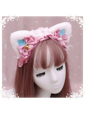 Lace Cat Ear Lolita KC